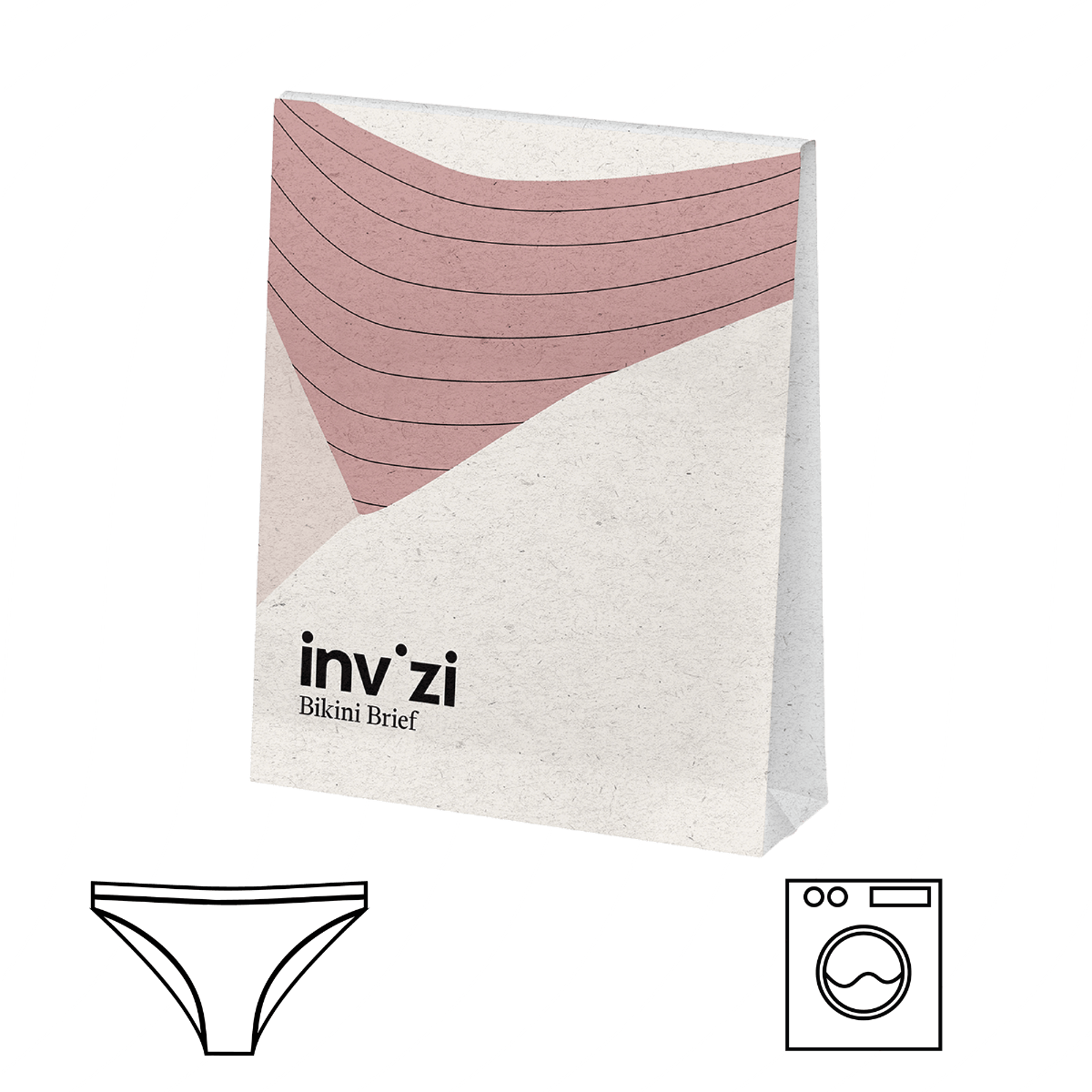 Invizi Inkontinenz Unterwäsche für Damen - Bikini-Slip