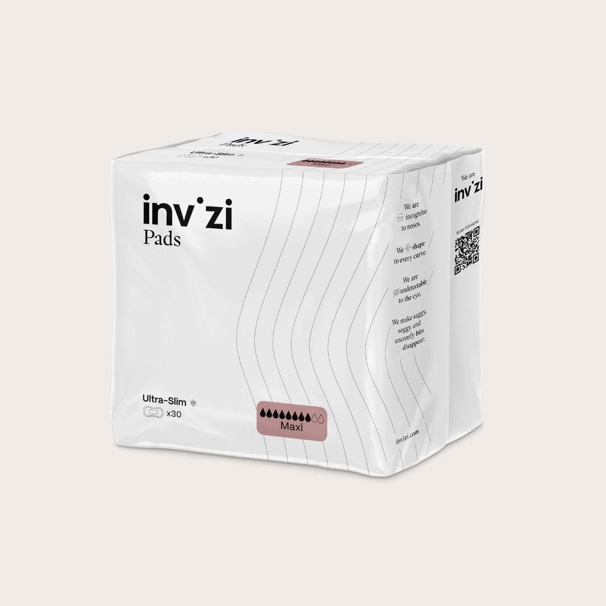Maxi Incontinence Pads | Discreet Leak Protection by Invizi